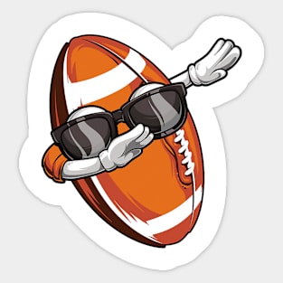 Football Player Fun Sticker